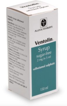 Salbutamol: ingrediente, composición e ingrediente activo de Ventolin